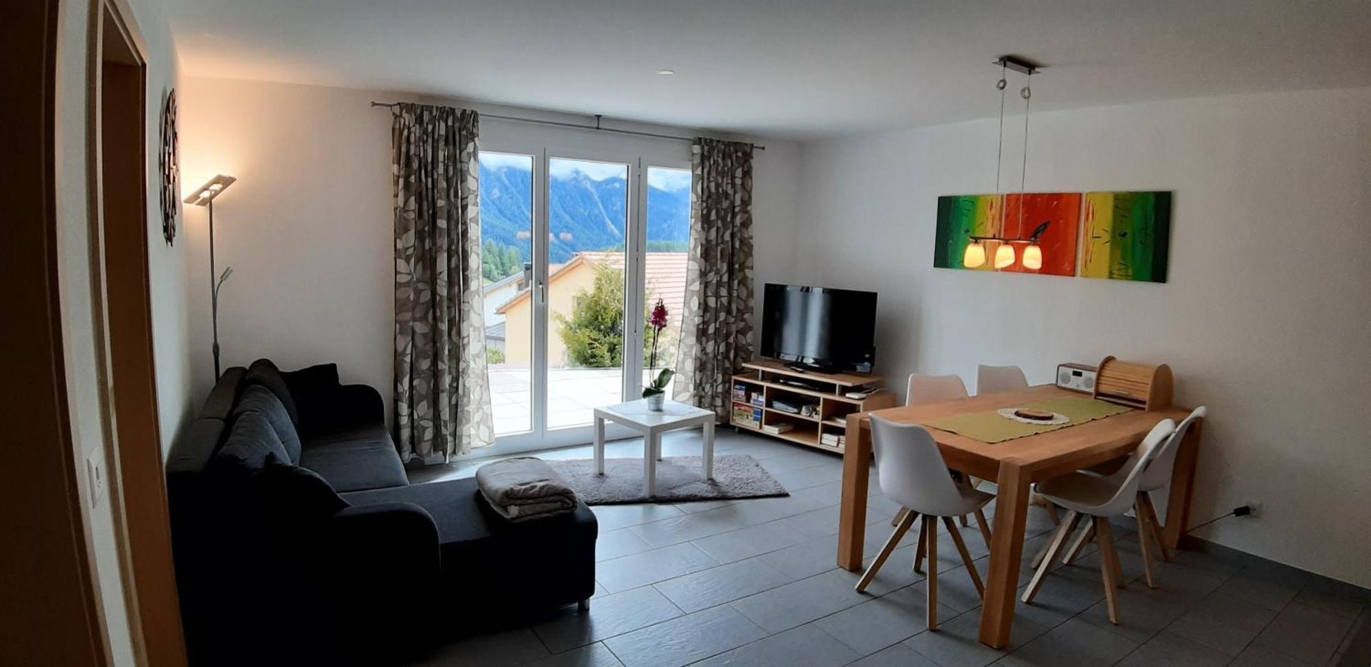 Ferienwohnung Vonlanthen Ftan Buitenkant foto